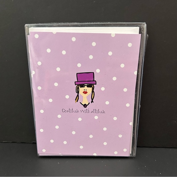 AMERICAN GREETINGS set of 10 blank cards & envelopes - Picture 2 of 3